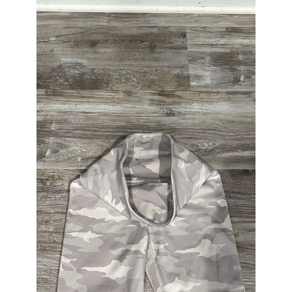 ATHLETA Elation Camo 7/8 High Waisted Compression Leggings Size XS NWOT - Picture 5 of 6